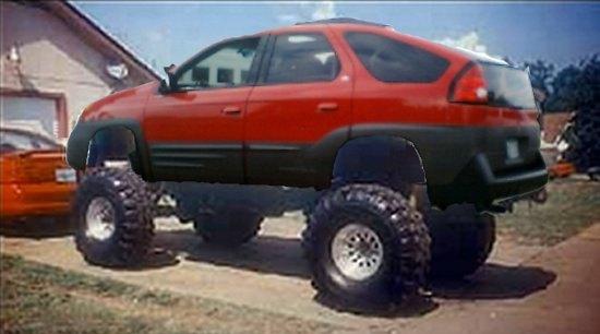 pontiac aztek lift kit